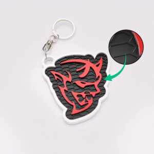 Breloc auto printat 3D Dodge Demon