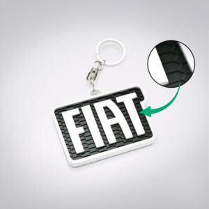Breloc auto printat 3D Fiat