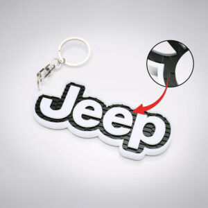 Breloc auto printat 3D Jeep