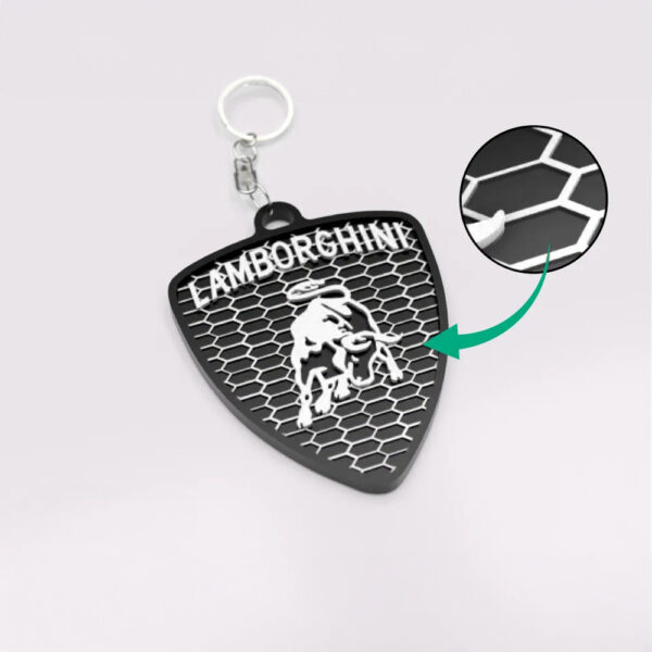 Breloc auto printat 3D Lamborghini