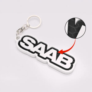 Breloc auto printat 3D Saab