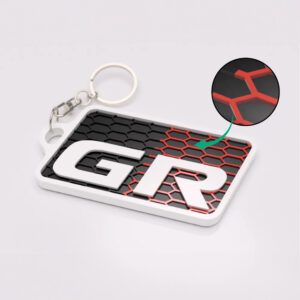 Breloc auto printat 3D Toyota GR