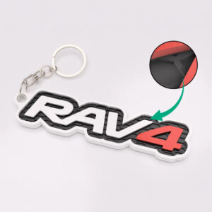 Breloc auto printat 3D Toyota Rav4