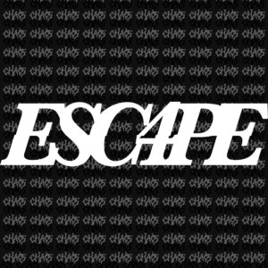 STICKER „ESCAPE”
