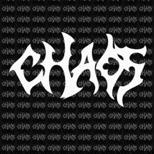 STICKER „CHAOS”