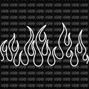 STICKER „FLAMES”