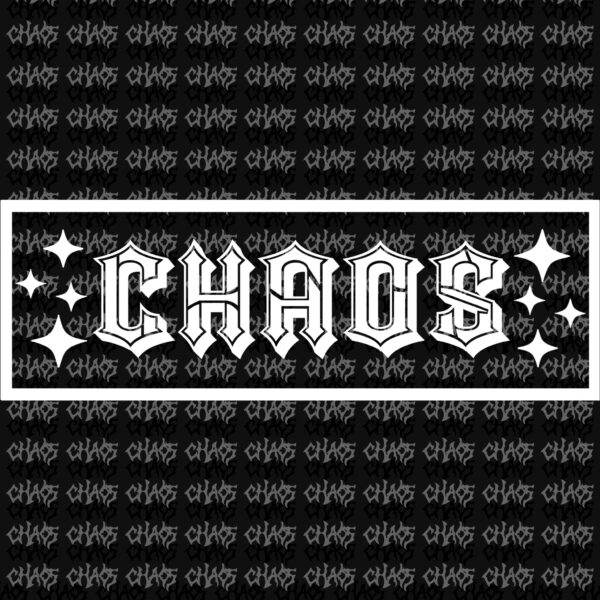 - SLAP STICKER „CHAOS” -