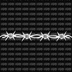 STICKER „BARBWIRE”