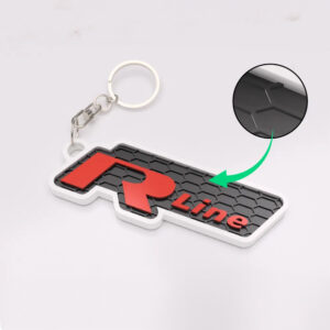 Breloc auto printat 3D Volkswagen R-line