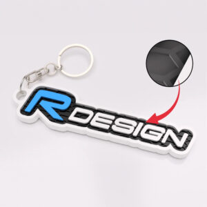 Breloc auto printat 3D Volvo R Design