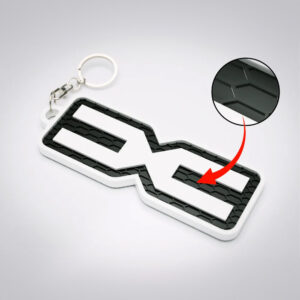 Breloc auto printat 3D Dacia