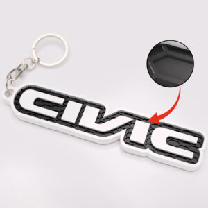 Breloc auto printat 3D Honda Civic