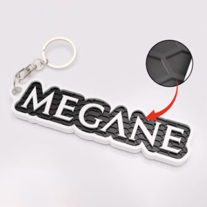 Breloc auto printat 3D Renault Megane