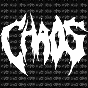 STICKER „CHAOS”