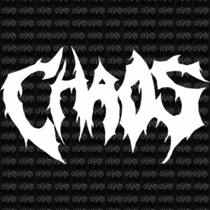STICKER „CHAOS”