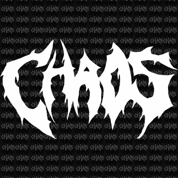 STICKER „CHAOS”