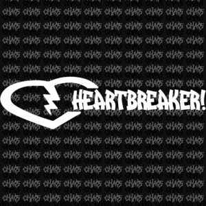 STICKER „HEARTBREAKER!”