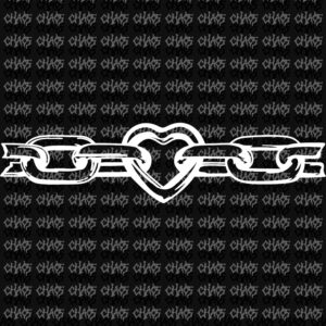 STICKER „LOVE CHAIN”