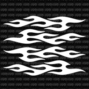STICKER „FLAMES”