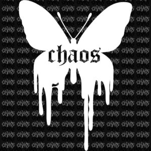 STICKER „CHAOS BUTTERFLY”